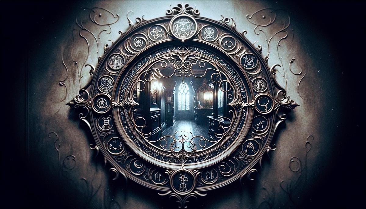 Haunted Mirrors: Dimensional Portals?